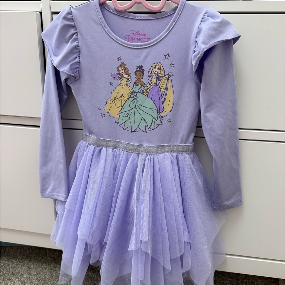 Disney Princess Lavender Dress with Tulle Skirt